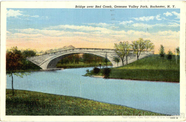 Bridge over Red Creek, Genesee Valley Park Rochester New York