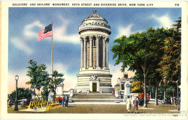 Soldiers' and Sailors' Monument, 89th Street and Riverside Drive New York City
