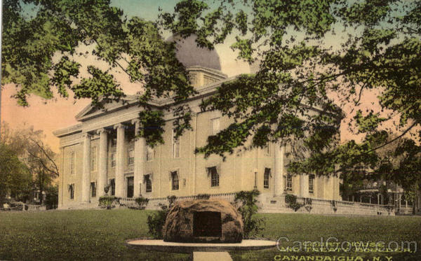 Count House And Treaty Boulder Canandaigua New York