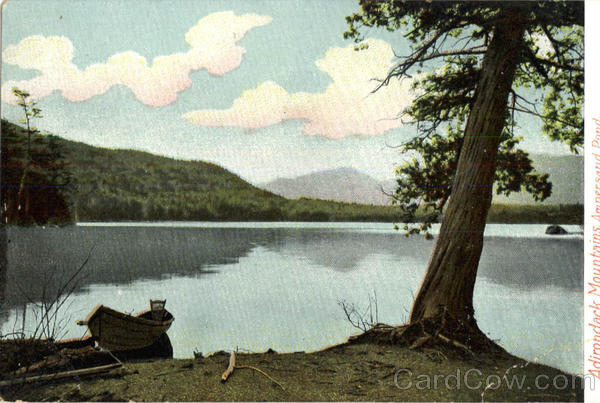 Adirondack Mountains Amnersand Pond New York