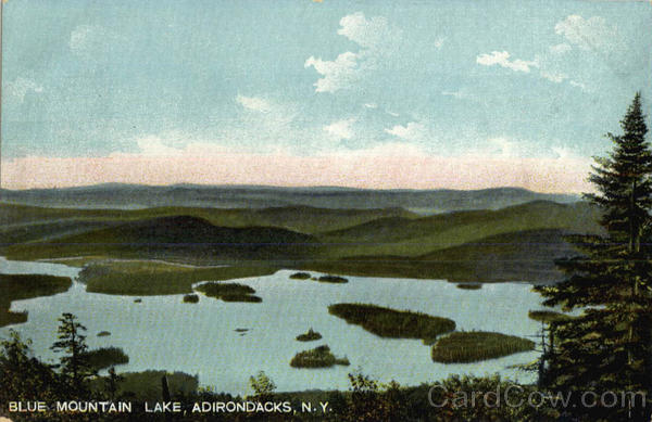 Blue Mountain Lake Adirondacks New York