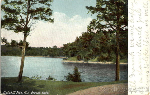 Catskill Mts. Greens Lake Catskills New York