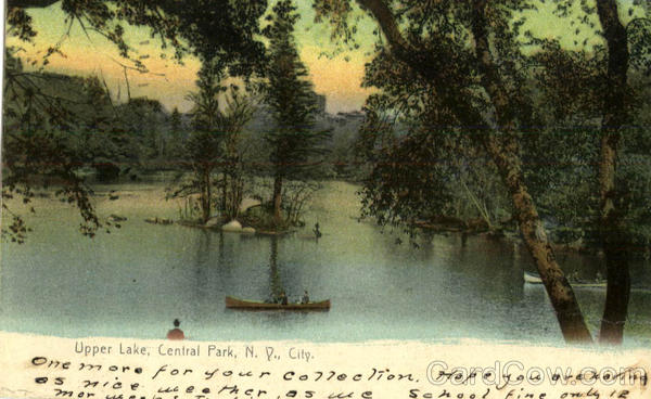 Upper Lake Central Park New York