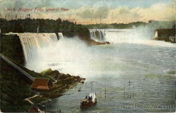 Niagara Falls, General View New York
