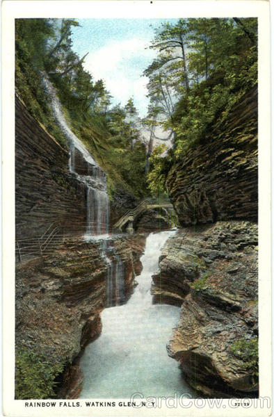 Rainbow Falls Watkins Glen New York
