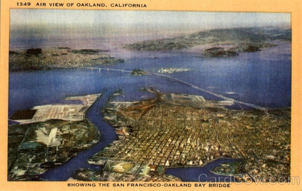Air View of Oakland California