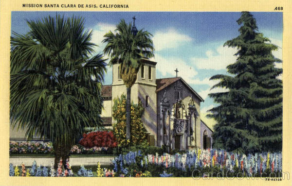 Mission Santa Clara De Asis Missions California