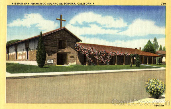Mission San Francisco Solano De Sonoma Missions California