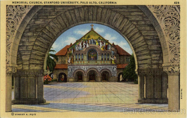 Memorial Church,Stanford University Palo Alto California