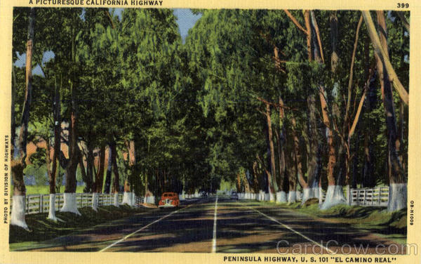 A Picturesoue California Highway Scenic