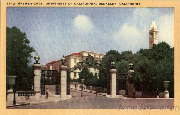 Sather Gate, University of California Berkeley