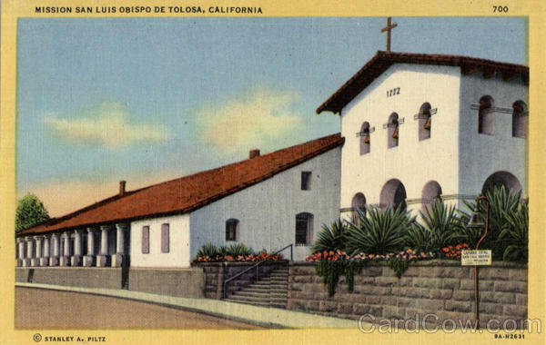 Mission San Luis Obispo De Tolosa Missions California