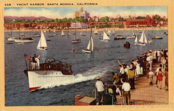 Yacht Harbor Santa Monica California