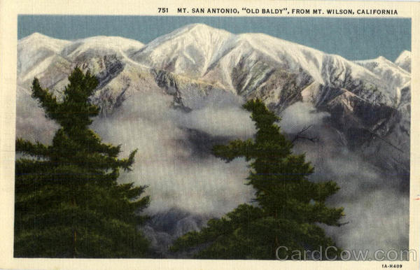 Mt.San Antonio, Old Baldy Mount Wilson California