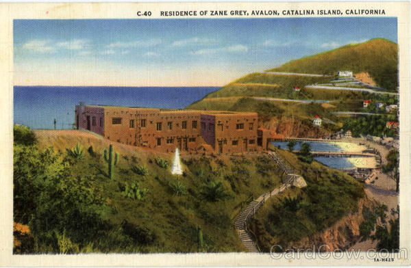 Residence of Zane Grey, Avalon Santa Catalina Island California