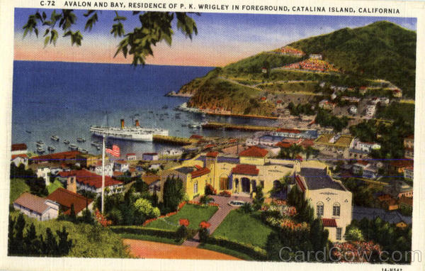 Avalon And Bay Santa Catalina Island California