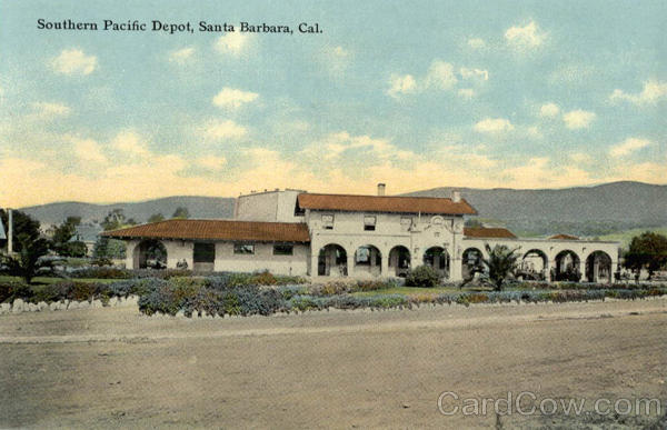 Southern Pacific Depot Santa Barbara California