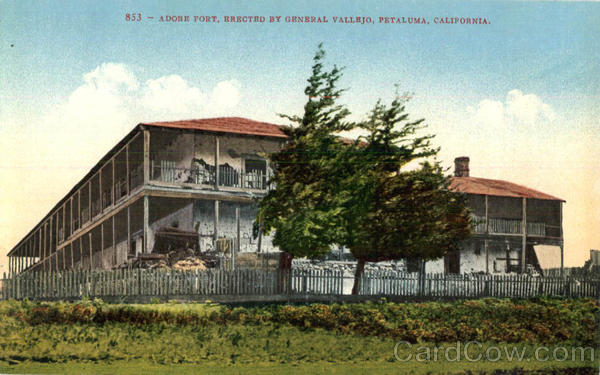 Adobe Fort Petaluma California