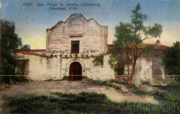 San Diego de Alcala Scenic California