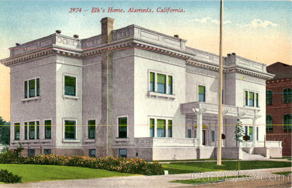 Elk's Home Alameda California