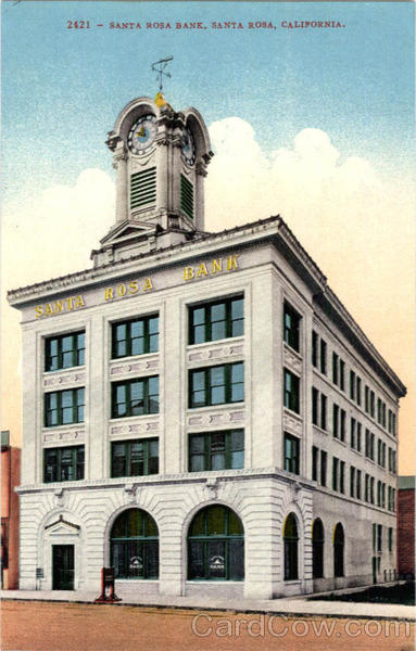 Santa Rosa Bank California