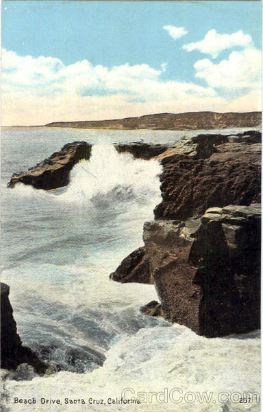 Beach Drive Santa Cruz California