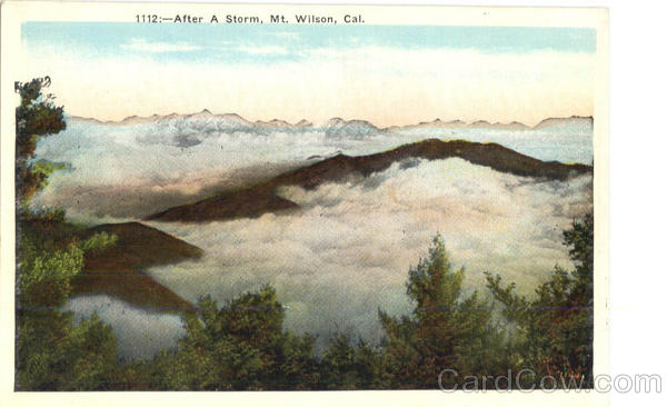 After A Storm Mount Wilson California