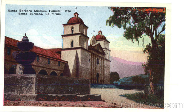 Santa Barbara Mission California