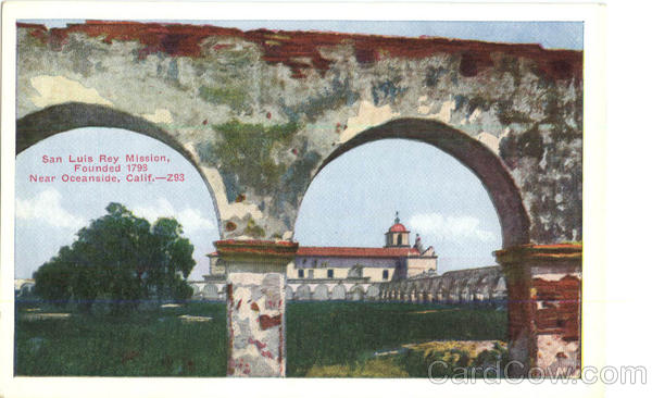 San Luis Rey Mission Oceanside California