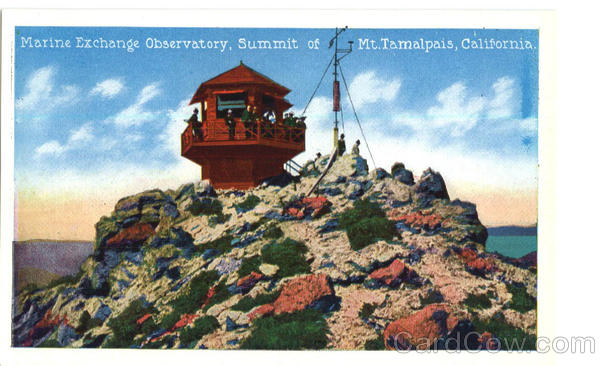 Marine Exchange Observatory Mount Tamalpais California