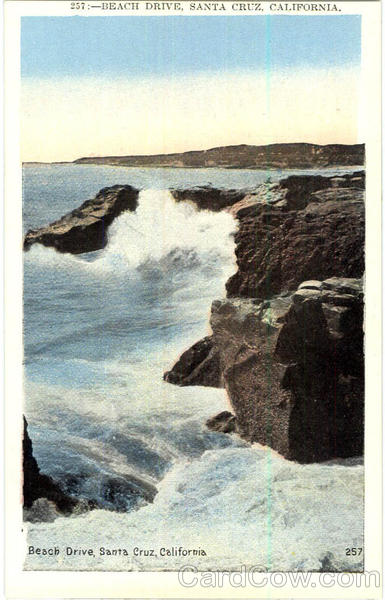 Beach Drive Santa Cruz California