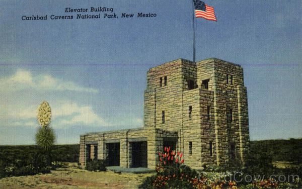 Elevator Building Carlsbad Caverns National Park New Mexico