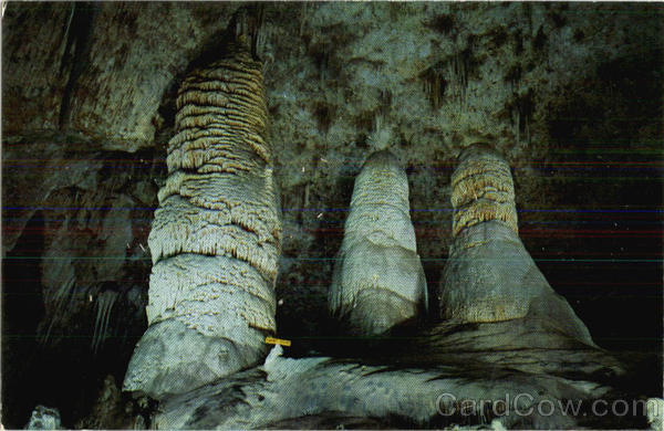 Giant Dome and Twin Domes Carlsbad Caverns National Park New Mexico