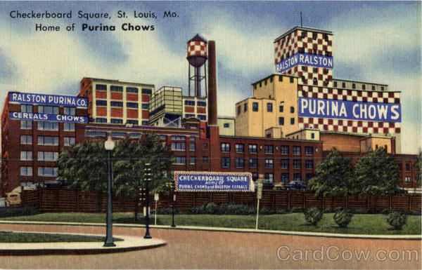 Checkerboard Square Home of Purina Chows St. Louis Missouri