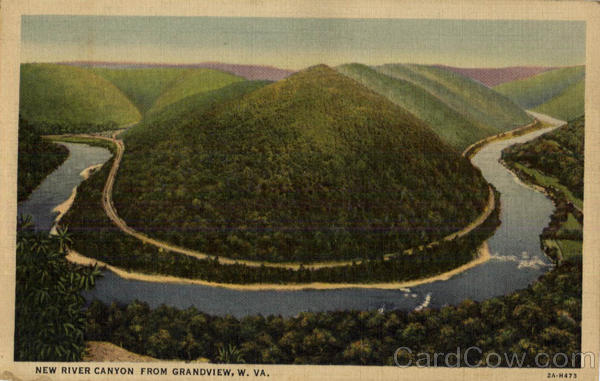 New River Canyon Grandview West Virginia