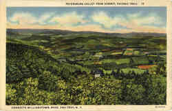 Petersburg Valley from Summit Postcard