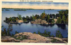 Islands in the Canadian Channel Postcard