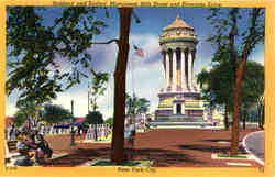 Soldiers' and Sailors' Monument, 89th Street, Riverside Drive Postcard