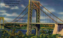 George Washington Bridge Postcard