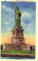 Statue of Liberty Postcard