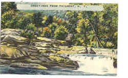 Greetings from Philmont Postcard