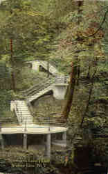 Stairway to Lover's Lane Postcard