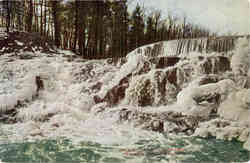 Falls Lake Agassiz Postcard