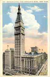 Metropolitian life Insurance Bldg Postcard