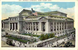 Public Library Postcard