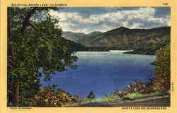Beautiful Shasta Lake Postcard