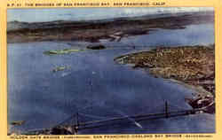 The Bridges of San Francisco Bay Postcard