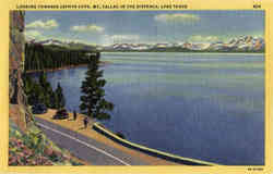 Looking Towards Zephyr Cove Postcard