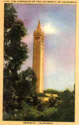 The Campanile of the University of California Postcard