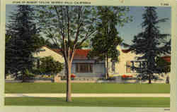 Home of Robert Taylor Postcard